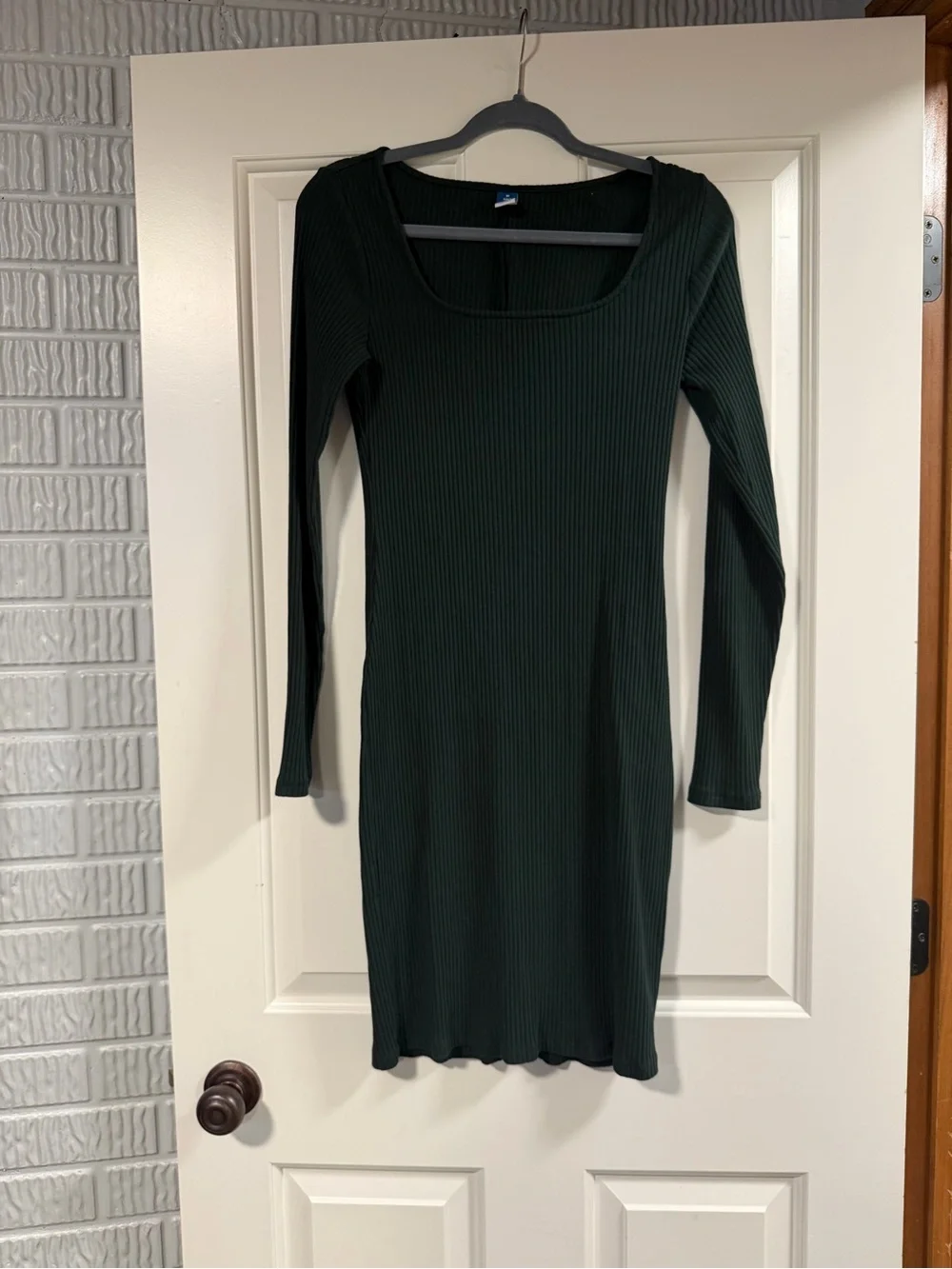 navy green bodycon dress Old | Dresses | Old Navy Ribbed Dark Long Sleeve Medium Tall Youre The One Dark Shift Dress Decoding The Black-Tie Wedding Color:Magical Forest
